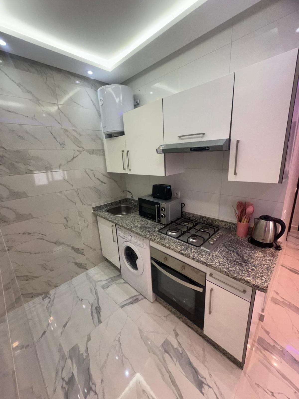 Hermoso Apartamento Con Piscina En Marjane Tétouan Exteriör bild