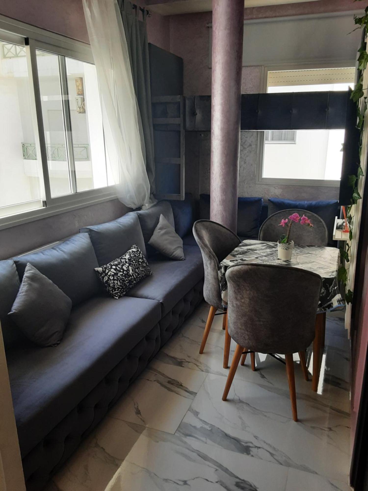 Hermoso Apartamento Con Piscina En Marjane Tétouan Exteriör bild